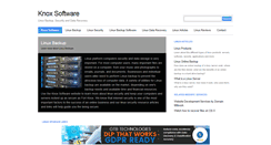 Desktop Screenshot of knox-software.com