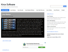 Tablet Screenshot of knox-software.com
